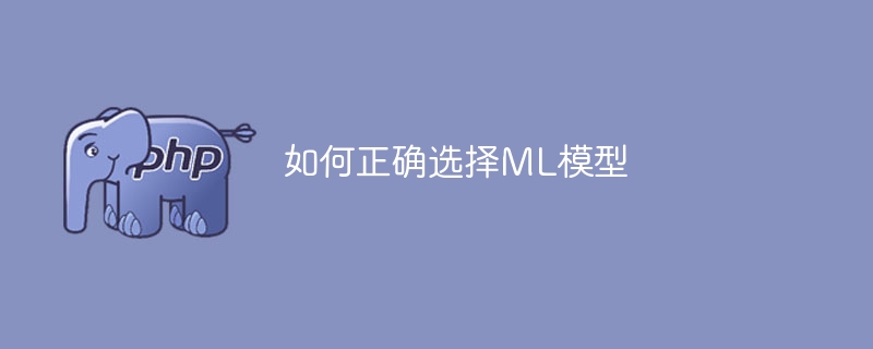 选择合适的机器学习模型的技巧