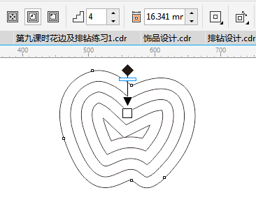 轮廓图