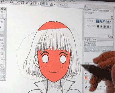 优动漫PAINT创建选区来绘制漫画的操作方法