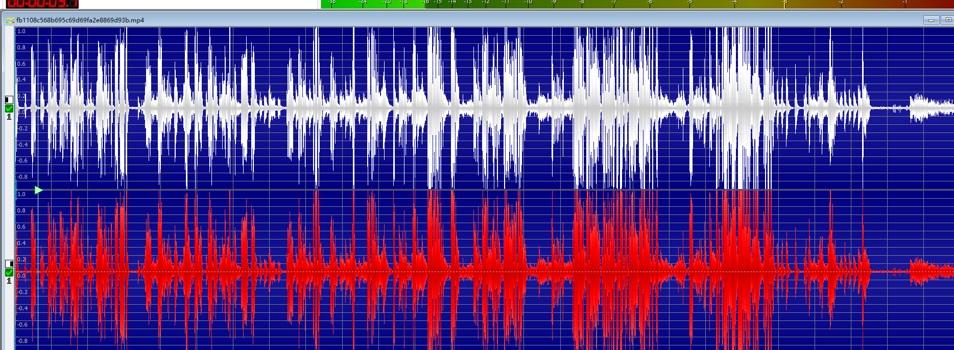 图二:软件导入视频后界面