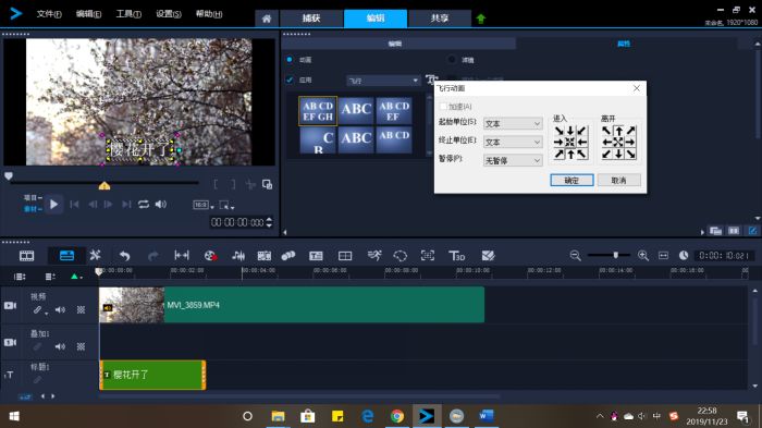 图5：设置动画属性