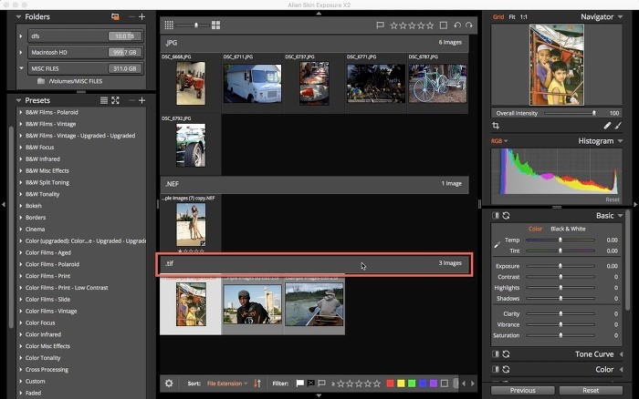 Exposure X4 Exposure X4