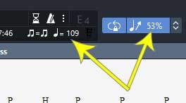 吉他谱节奏调整
