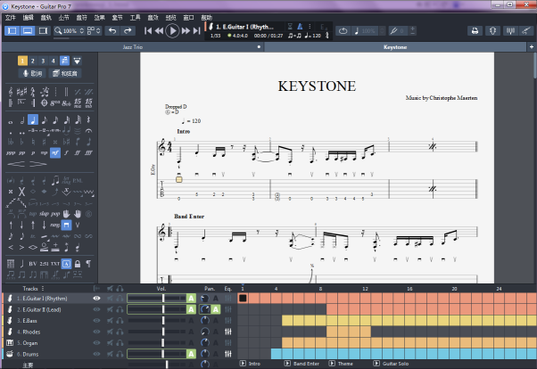 Guitar Pro 7中音色库知识解析