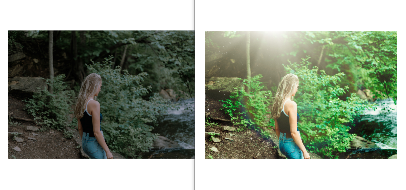 Exposure调出夏日明媚风情的方法