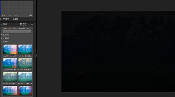 图四：过暗的极端情况