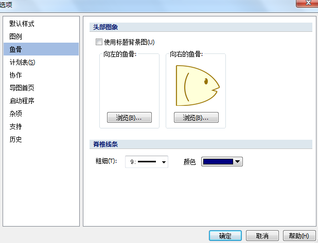 MindMapper鱼骨选项讲解
