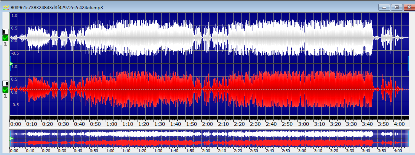 图片3：GoldWave快捷选择整个音频