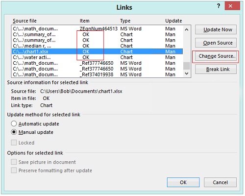 MathType链接文件