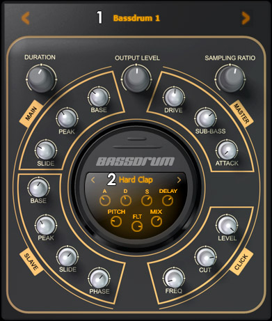 FL Studio中BassDrum插件的讲解