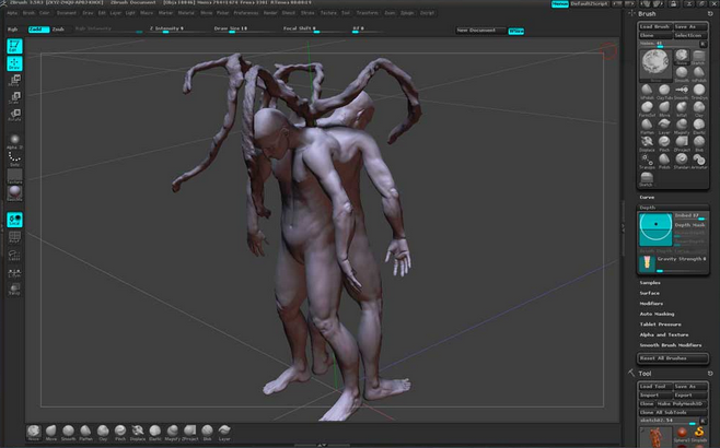ZBrush生物设计方法和技巧一览