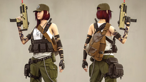 ZBrush给服饰添加细节的方法（下）
