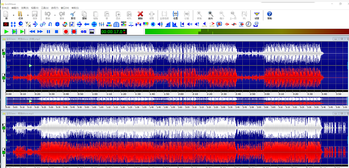 GoldWave中文版设置卡拉OK音频的方法