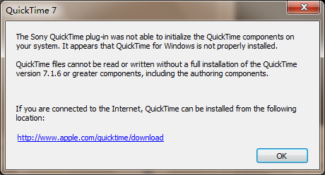 quicktime问题