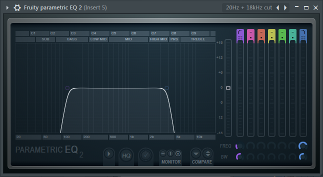 给Bass加上的第一个均衡器
