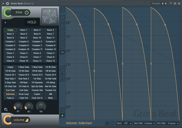 给鼓加上的的侧链