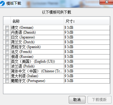 iMindMap模板