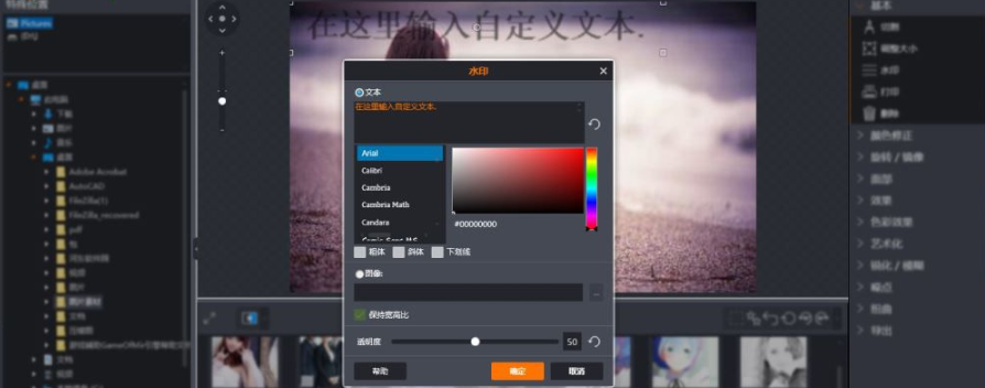 Ashampoo Photo Optimizer为照片添加水印的操作方法