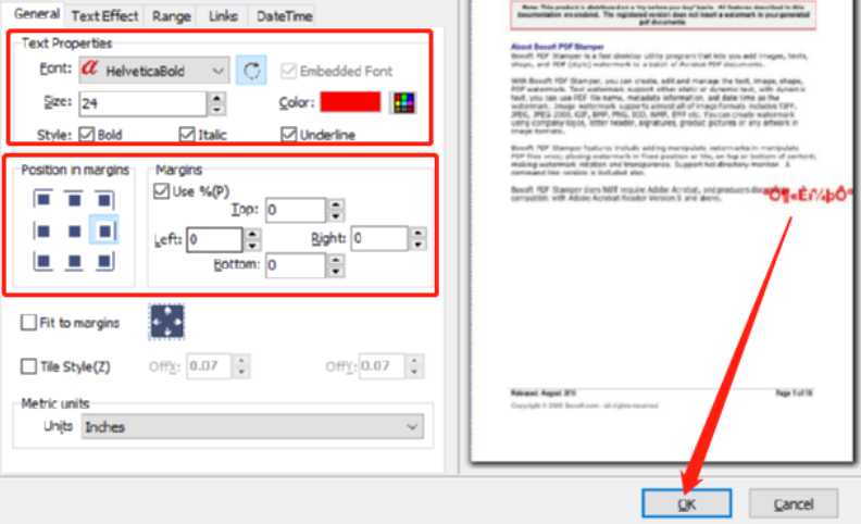 Boxoft PDF Stamper给PDF文件添加水印的操作教程