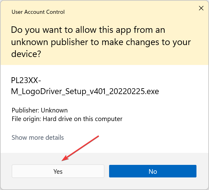 如何在Windows 11中解决PL2303驱动程序无法运行的问题?