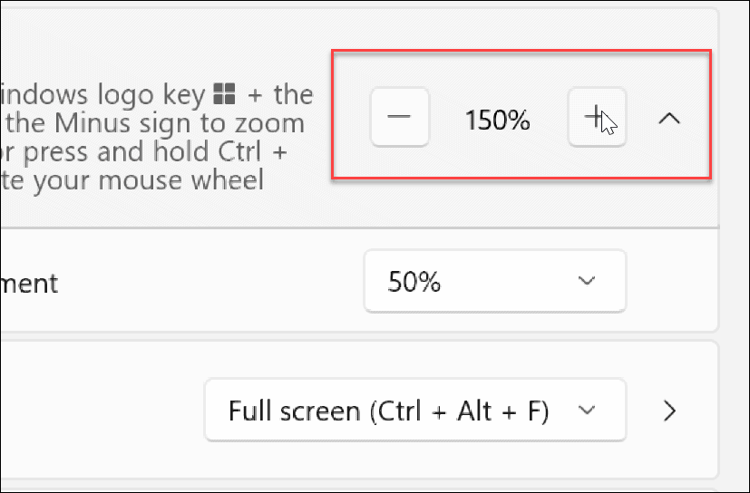如何在 Windows 11 上使用放大镜工具?