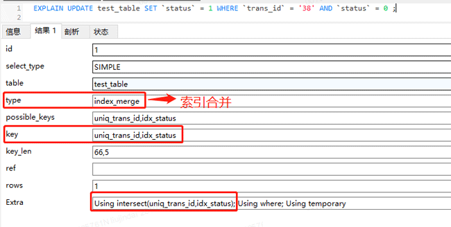 MySQL优化：如何解决因index merge引起的死锁？