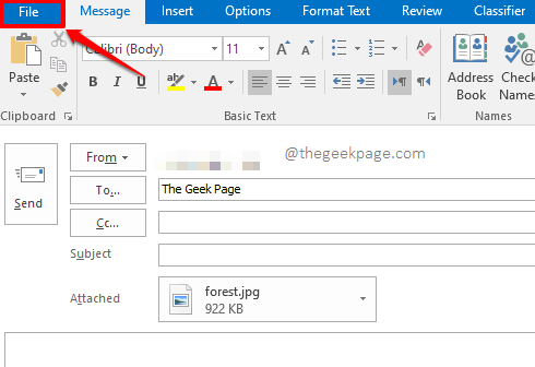 在 MS Outlook 中如何压缩附加图像的大小?