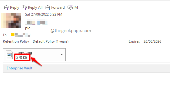 在 MS Outlook 中如何压缩附加图像的大小?