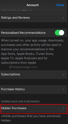如何隐藏 iPhone 应用程序的 App Store 购买历史记录?