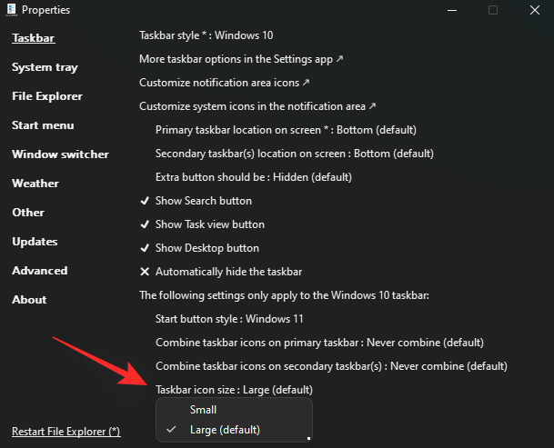 如何取消 Windows 11 任务栏上的图标组合:使用注册表破解和其他两种方法