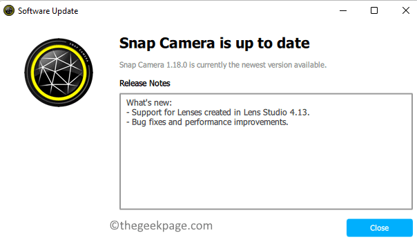 修复:Snap Camera App 错误在 Google Meet 和 Zoom 会议中没有可用的相机输入