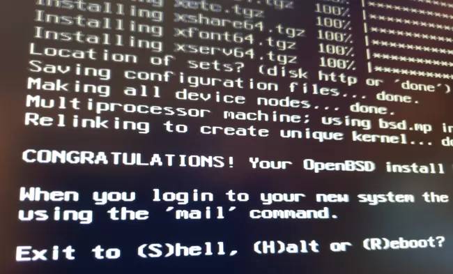 OpenBSD 引入磁盘加密功能到安装程序中