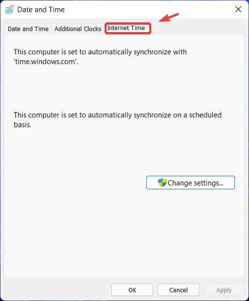 修复Windows 11更新后时间错误的方法