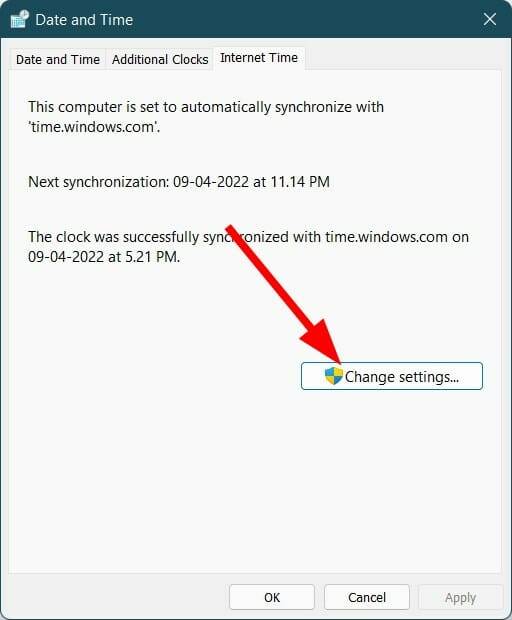 修复Windows 11更新后时间错误的方法