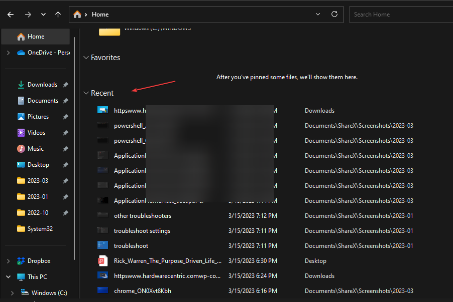 如何在 Windows 11 中清除最近使用的文件?6 种不同的方法!