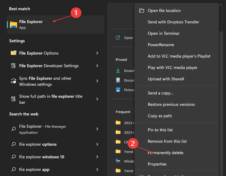 如何在 Windows 11 中清除最近使用的文件?6 种不同的方法!