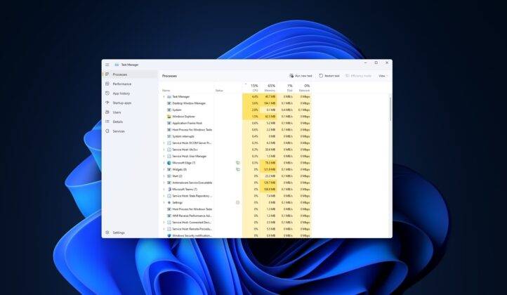 Windows 11 22H2：拥有新的任务管理器功能等