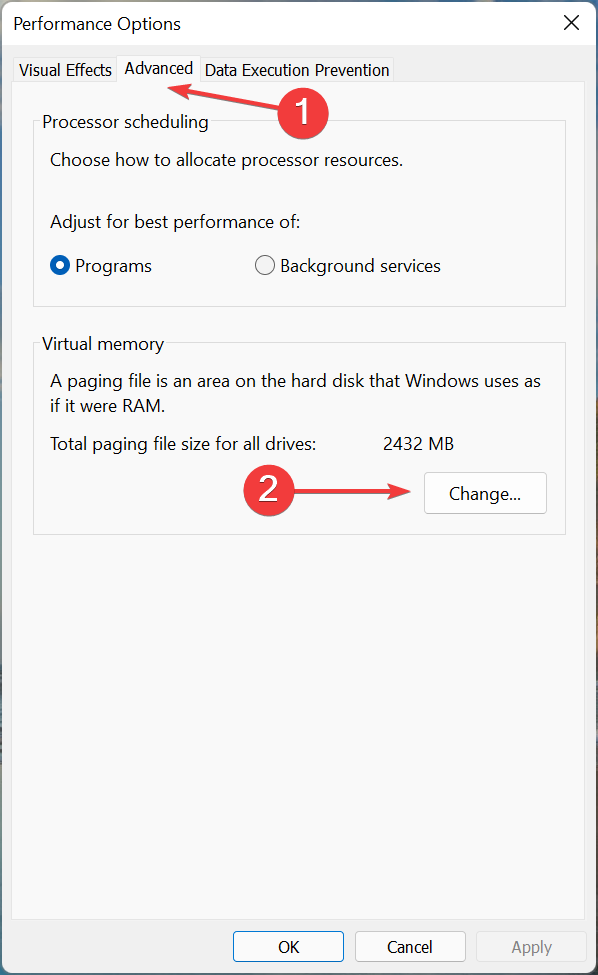 如何在 Windows 11 中重置虚拟内存(页面文件)?