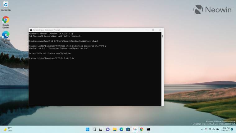 如何在 Windows 11 开发频道中启用文件资源管理器选项卡