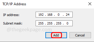 如何在 Windows 10 / 11 上为单个 LAN 网卡分配多个 IP 地址?