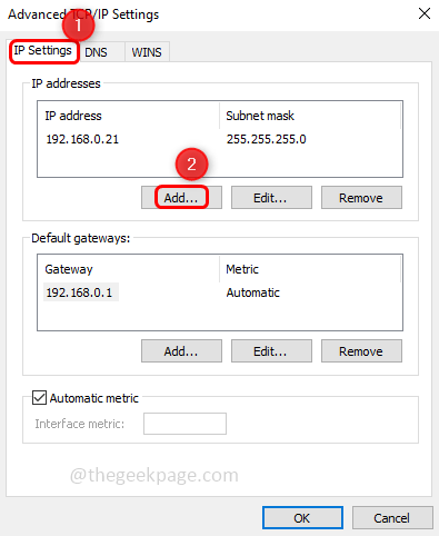 如何在 Windows 10 / 11 上为单个 LAN 网卡分配多个 IP 地址?