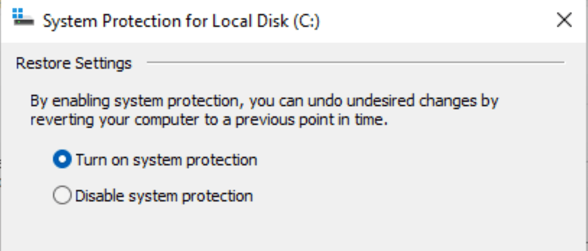 如何检查 Windows 11 设备是否启用了系统还原?