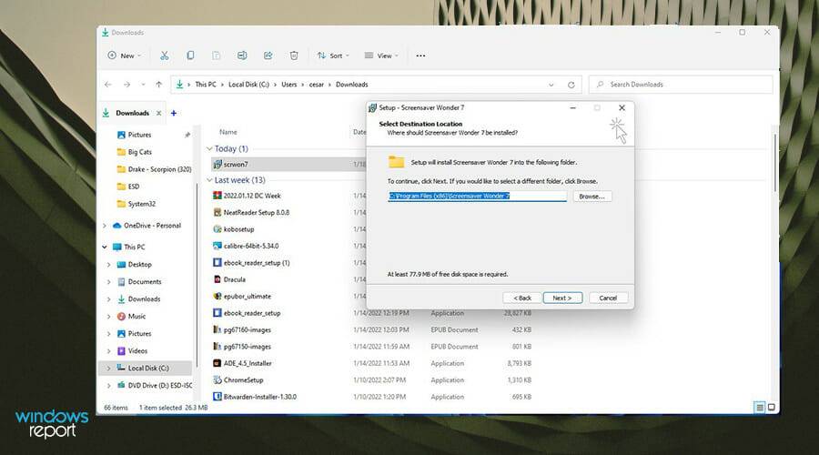 如何在 Windows 上创建自定义的屏幕保护程序文件(.scr)?