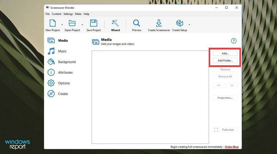 如何在 Windows 上创建自定义的屏幕保护程序文件(.scr)?