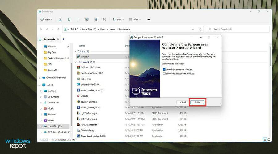 如何在 Windows 上创建自定义的屏幕保护程序文件(.scr)?