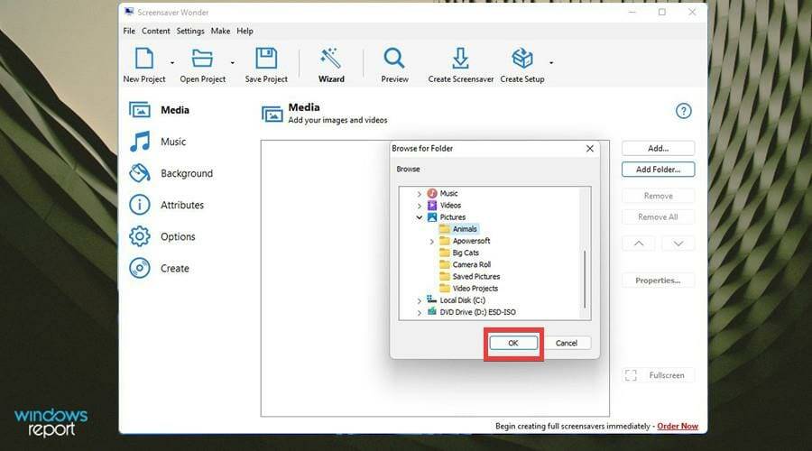 如何在 Windows 上创建自定义的屏幕保护程序文件(.scr)?
