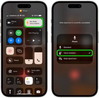 iOS 16.4 Beta指南:如何启用手机通话的语音隔离功能?
