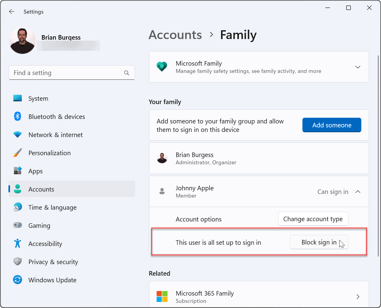 Windows 11教程:如何暂时禁用用户账户?