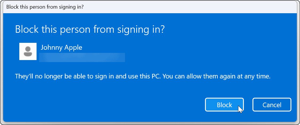 Windows 11教程:如何暂时禁用用户账户?