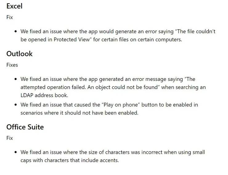微软发布 Office Insider Preview Build 15407.20000,适用于 Windows 用户